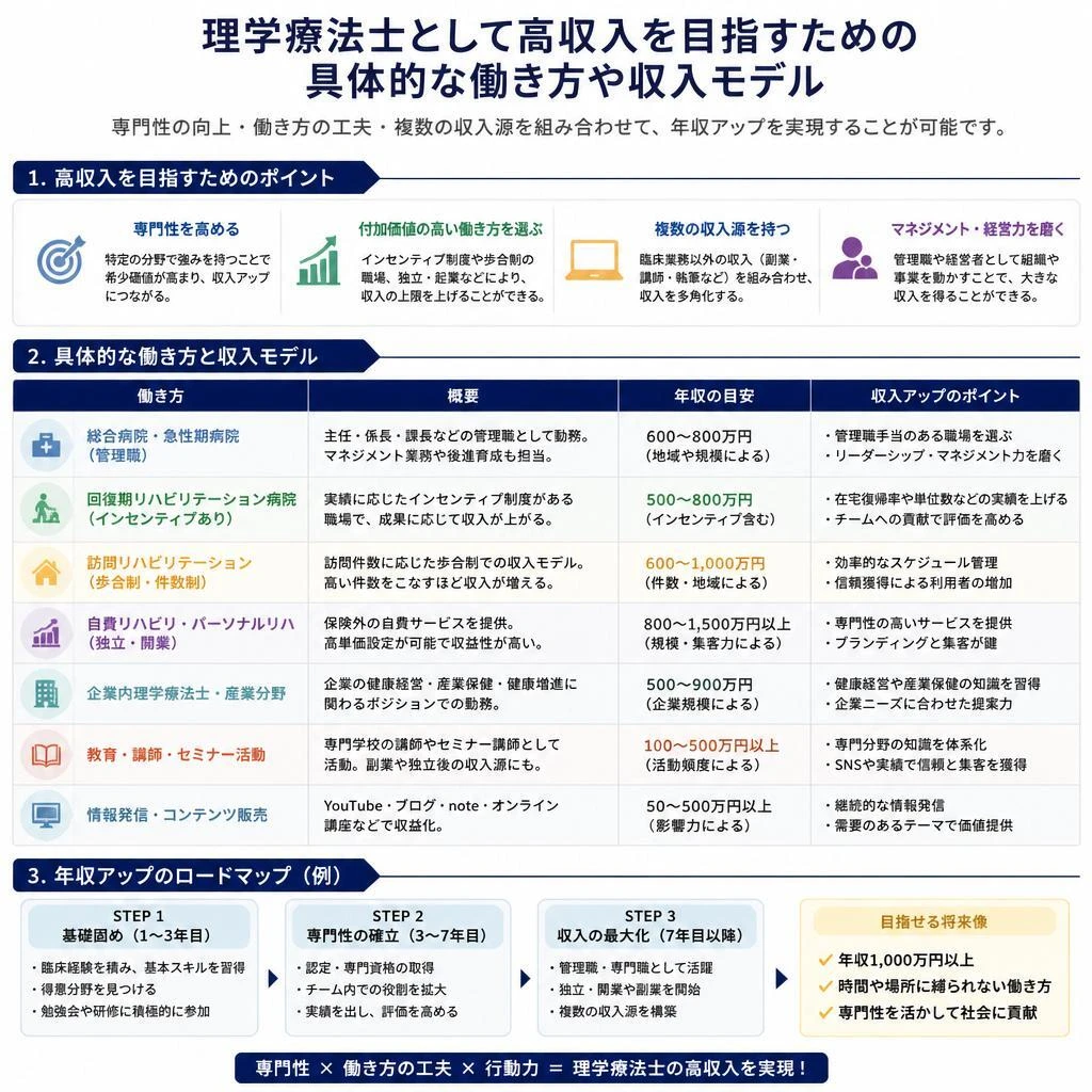 高収入を実現する働き方