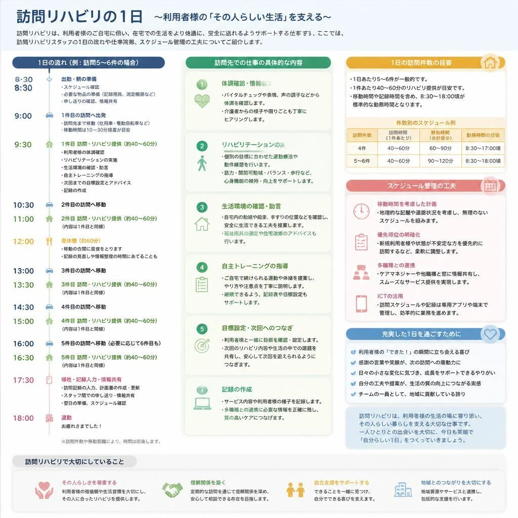 実際の1日のスケジュールとは？